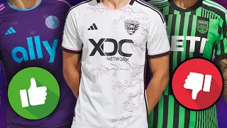 Looking at the NEW 2023 MLS JERSEYS