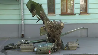 Ukrainians put battered Russian war trophies on show in Kyiv | AFP