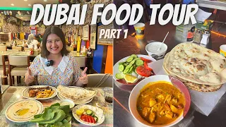 Dubai Food Tour (Part 1) | Best Kebabs, Pakistani Food, Arabian Tea, Momos & More