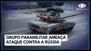 Grupo Wagner se rebela contra Rússia e ameaça ataque | Jornal da Noite