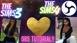 HOW TO RECORD THE SIMS 3 & SIMS 4 ON OBS STUDIO W/0 THE LAG TUTORIAL 😱