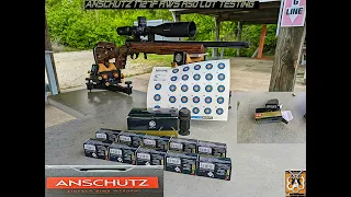 Anschutz 1727F RWS R50 Lot Testing: Best For The Best