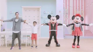 Wave Step | Stay Fit with Mickey and Minnie | Disney India