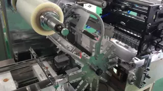 Cellophane Wrapping machine for contact lenses Box