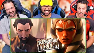 TALES OF THE JEDI TRAILER REACTION!! Star Wars | Disney+ | D23