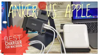 Anker vs Apple USB-C Charger for MacBook Air / Pro Which One Charges MacBook Faster???