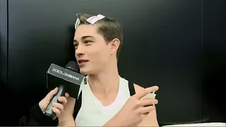 Francisco Lachowski : Backstage at a Male Model talk