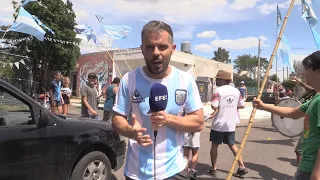 Informe a cámara: Así se vive el triunfo de la Scaloneta de Messi en su barrio natal de Rosario