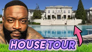 Inside Rick Ross' Georgia Mega Home / 109 Rooms (PHOTOS)