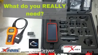 OBD2 Scanner Buyer's Guide. (Code Reader vs. Bluedriver vs. Launch)