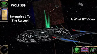 Star Trek Wolf 359 Battle | Enterprise J To The Rescue!  | Star Trek Bridge Commander Battle |