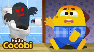 Bathroom Ghost Song👻 Will a Ghost Go Boo? + More | Cocobi Kids Songs & Nursery Rhymes | Hello Cocobi