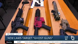 What are the rules regarding so-called 'ghost guns'?