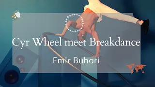 Cyr wheel meets break dance