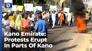 Kano Emirate: Gaya Residents Take To Streets, Protest Dissolution Of Traditional Territories