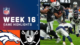 Broncos vs. Raiders Week 16 Highlights | NFL 2021