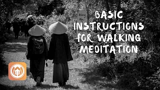 Basic Instructions for Walking Meditation | Sister Dang Nghiem
