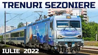 Trenuri sezoniere la Baneasa-Summer trains in Bucharest