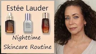 Estée Lauder Advanced Night Repair | Mature Skin Nighttime Routine | no botox or fillers