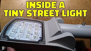 Inside a tiny ASD Diamond British street light