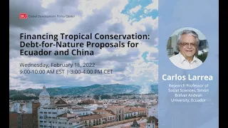 Financing Tropical Conservation: Debt-for-Nature Proposals for Ecuador and China