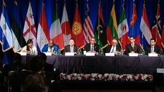 President Obama Holds a Civil Society Roundtable