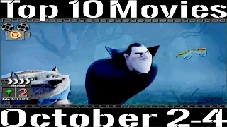 Top 10 Movies - Box Office, October 2-4, 2015