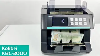 Kolibri KBC-3000 - Top Loading Bill Counter with ValuCount™ and Counterfeit Detection!