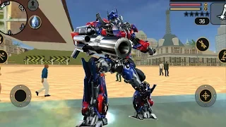 ► Transformer Optimus Prime Car Escape