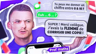 QUAND LES PROFS FONT DES SMS !