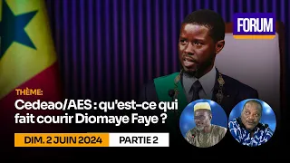 Cedeao/AES : qu'est-ce qui fait courir Diomaye Faye ?  P2