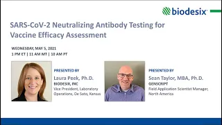 SARS-CoV-2 Neutralizing Antibody Testing for Vaccine Efficacy Assessment
