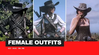 RED DEAD ONLINE | FEMALE OUTFITS | RED DEAD REDEMPTION 2 | 2021