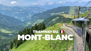 Mont-Blanc Tramway, France | An Amazing Journey Through Scenic Beauty 4K