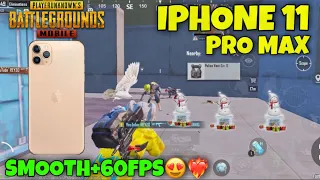 OMG😱 Gameplay On iPhone 11 Promax🔥 SMOOTH + 60 fps PUBG MOBILE STILL WORK IN 2022?