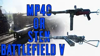 Weapon Comparison MP40 & Sten - Battlefield V