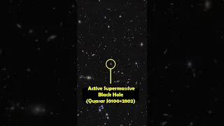 James Webb Space Telescope Observes Quasar J0100+2802 Behaving Like A Flashlight