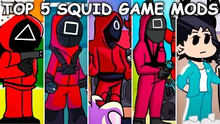 Top 5 Squid Game Mods - Friday Night Funkin’