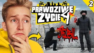 GTA V PRAWDZIWE ŻYCIE #2 ZOSTAŁEM... WANDALEM! 😱 [S4]