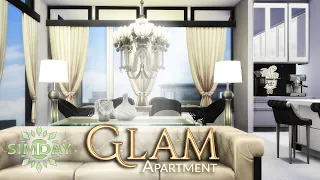 Modern Glam Apartment | The Sims 4 Stop Motion Speed Build