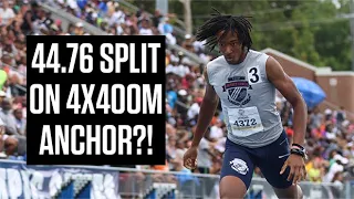 16-Year-Old Splits 44.76 On 4x400m Anchor At AAU Junior Olympics 2023?!