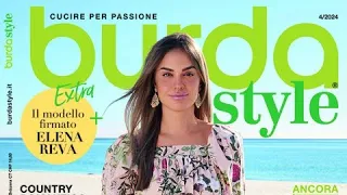 Burda style 4/2024 cucire per passione 🌳🌳🌳🍃🌅