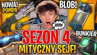 ZNALAZŁEM NOWY MITYCZNY SEJF SHOTGUN I BLOB! w Fortnite Sezon 4