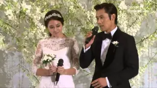수줍은 8월의 신부 이민정, 이병헌과 결혼 Lee Byung-hun & Lee Min Jeong marriage