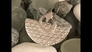 Silver Metal Clay Pendant - Tutorial