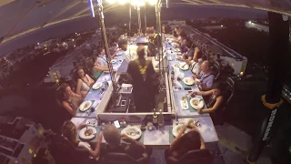 Dinner in the Sky Punta Cana junto a Bocao y Cerveza Modelo