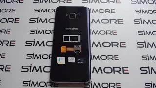 Galaxy S8+ Dual SIM & SD Card work simultaneously on Samsung Galaxy S8+ Duos (Dual SIM Hybrid slot)