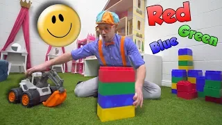 Learn Emotions with Blippi at the Play Place | Learn Colors and more!