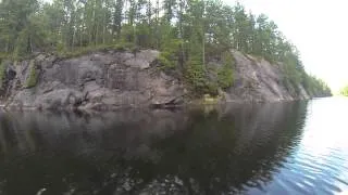 Ontario Canada, Pickeral River 2013 (Bass Lake)