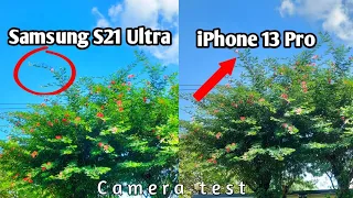 iPhone 13 pro camera test vs Samsung S21 Ultra camera test